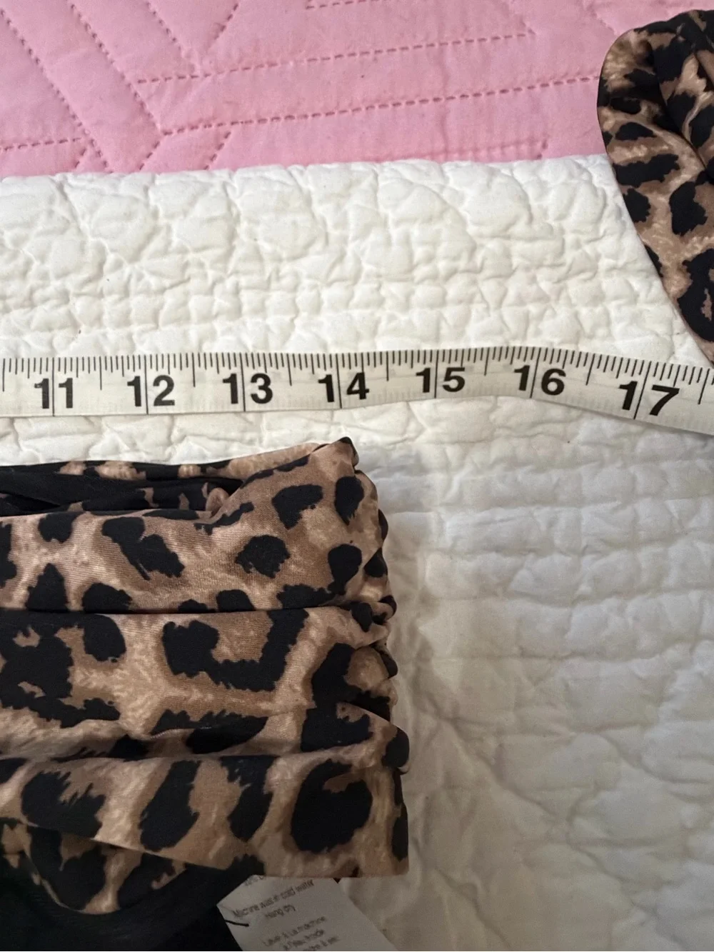 Veronica Beard 2 piece leopard print bathing suit